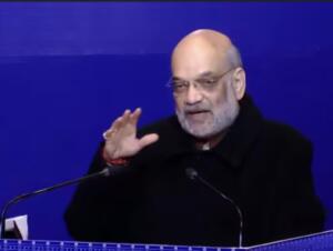 Home Minister Amit Shah speaking at the launch of the BharatPol porta